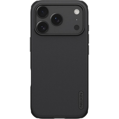 Nillkin iPhone 17 Pro Max NILLKIN SUPER FROSTED PRO MAGNETIC пластмасов протектор за телефон с магнит, гумиран, ЧЕРЕН GP-174949 (GP-174949)
