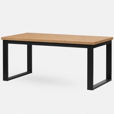 Stima 970 s kovovou podnoží 120 x 80-40 cm dub casella přírodní h1385