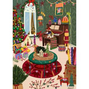 Pieces & Peace - Puzzle Christmas in Paris - 500 piese