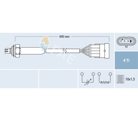 Lambda sonda FAE 77183