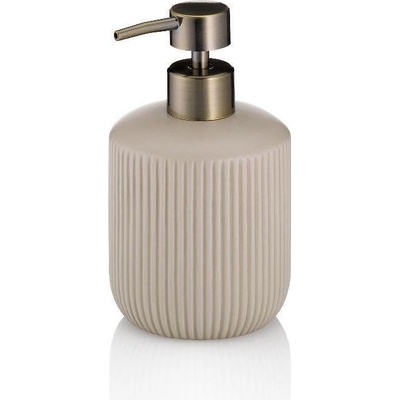 Kela Керамичен диспенсър за течен сапун KELA Adele 400мл, бежов (1183)