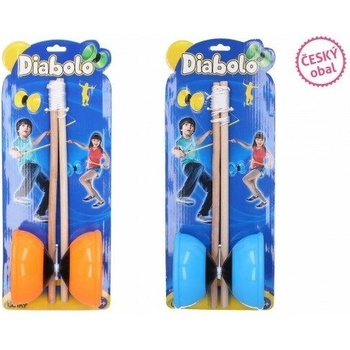 Mikro Trading Diabolo 11,5x13cm dřevěné tyčky