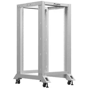 Lanberg Комуникационен шкаф, Lanberg open rack 19" 22U 600x800, grey (OR01-6822-S)