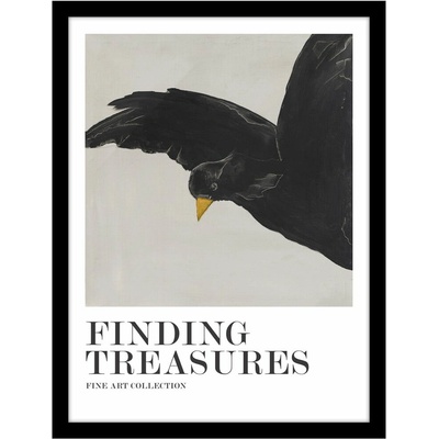 Malerifabrikken Finding Treasures obraz béžová/světlá/černá/šedá