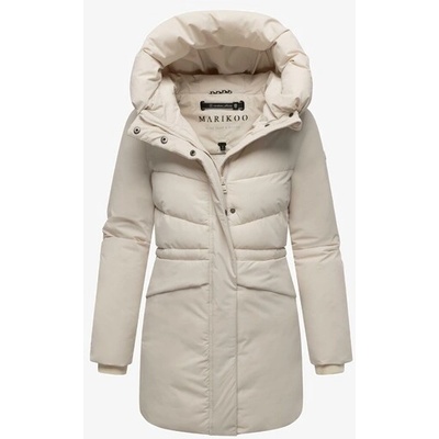 Marikoo Дамско зимно яке с качулка Delilah16, кремаво (M-104-882.DELILAH16.810-cream)