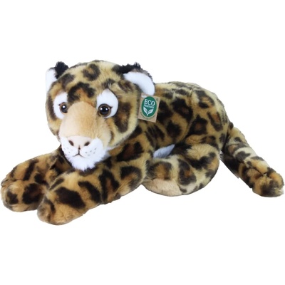 Rappa Плюшена играчка Rappa Еко приятели - Леопард, лежащ, 40 cm (211728)