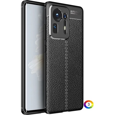 Xiaomi Mi Mix 4 Удароустойчив Litchi Skin Калъф и Протектор