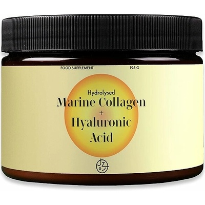 Jeme zdravo Hydrolyzovaný rybí kolagen + kyselina hyaluronová mango 195 g
