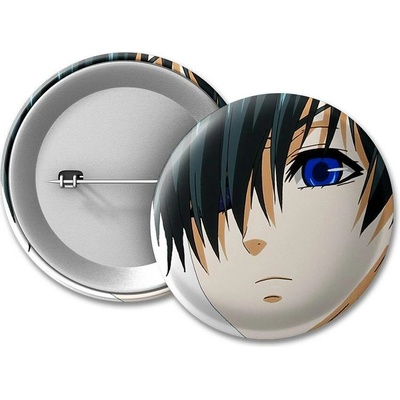 Kuroshitsuji placka Ciel Phantomhive 50 mm