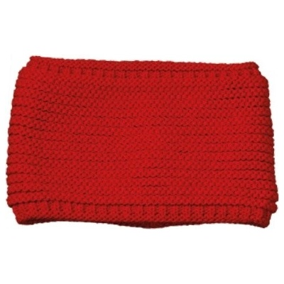 Pletex L481 pletený tunel s fleecovou podšívkou Červená