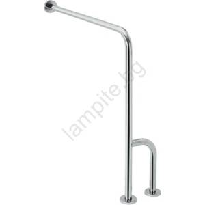 Bemeta Опорна дръжка 23x86, 6 см неръждаема стомана/сребрист (BD0180)