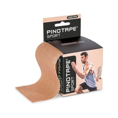 Pinotape Sport XL sensitive béžový 7,5 cm x 5 m