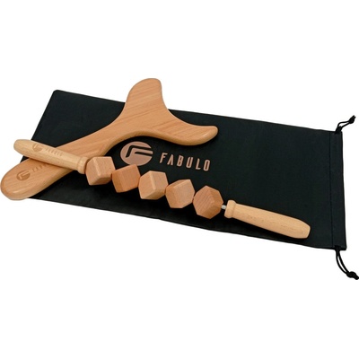Fabulo Sada masážnych pomôcok na maderoterapiuMT03