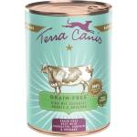 Terra Canis Без зърнени храни Говеждо с тиквички, тиква и риган 400 г
