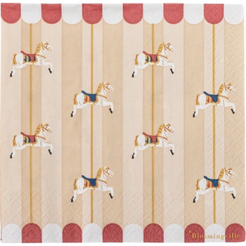 Bloomingville Merry Go Round, хартиени салфетки, 33 см, 20 бр (82062899)