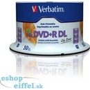 Verbatim DVD+R 8,5GB 8x, 50ks