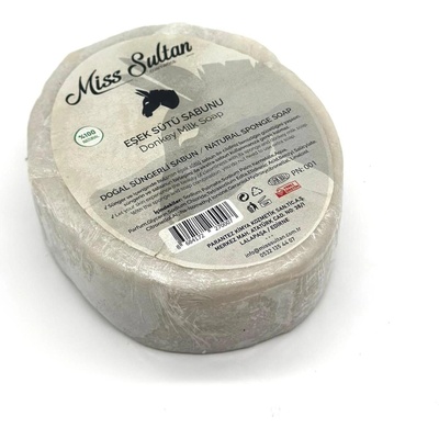 Miss Sultan Глицеринов сапун с магарешко мляка, с гъба, 150гр