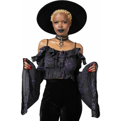 Killstar Spirit Hand Chiffon černá