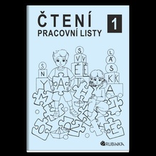Čtení 1 - pracovní listy - Rubínová Jitka
