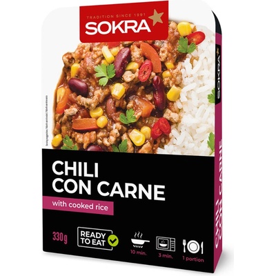 Sokra Chili con carne 330 g