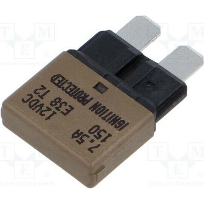 GLOSO 84123 Pojistka: tepelná; automobilová; 7,5A; 12VDC; 20,5mm; E38