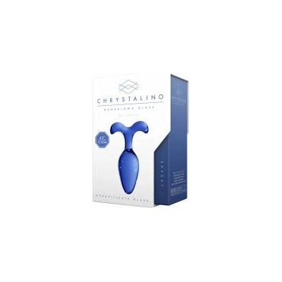 Chrystalino by Shots Expert Glass - Premium Borosilicate Anal Wand, Transparent, Medium