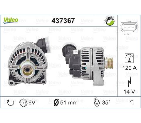 generátor VALEO 437367