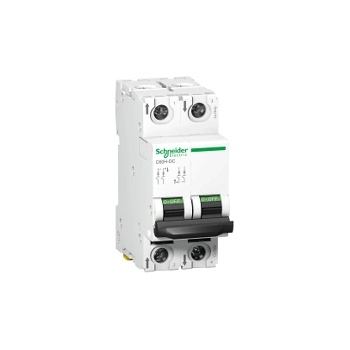 Schneider Electric SE Автоматичен прекъсвач Acti 9 C60H-DC 2P 16A 500V - A9N61531 (A9N61531)