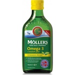 MOLLER´S Omega 3 RYBÍ OLEJ Citrónová príchuť z pečene tresiek 250 ml