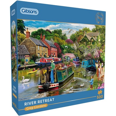 Gibsons Пъзел Gibsons от 500 части - Отдих край реката (G3170)