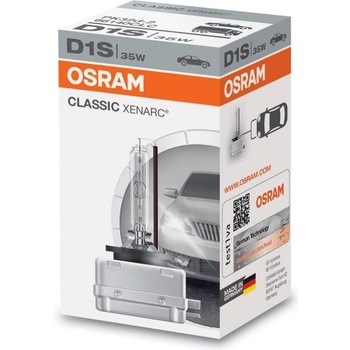 OSRAM Ксенонова лампа Osram D1S 35W XENARC CLASSIC (26)