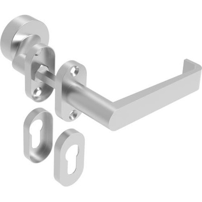 Umakov Kľučka guľa pevná - pár, AISI 304, K320, L135mm D8/15G-R-i