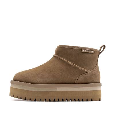 TJW Flatform Snow Boot Suede
