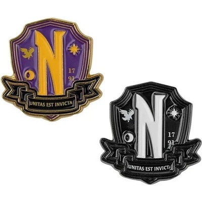 Wednesday placka - Nevermore Academy – Zboží Dáma