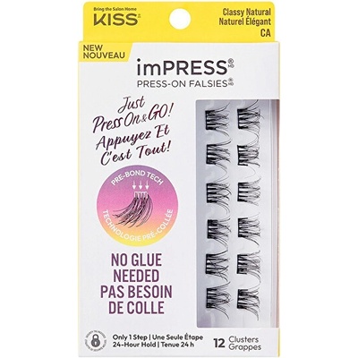 KISS Trsové řasy imPRESS 01 Classy Natural