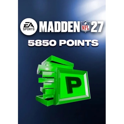 Madden NFL 27: 5850 Madden Points (XSX) – Hledejceny.cz
