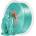 AzureFilm PLA Silk Turquoise Blue - 1, 75 mm / 1000 g (FL171-5018)
