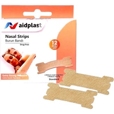 Aidplast náplasť proti chrápaniu 12 ks 1008