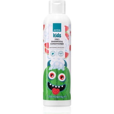 Avon Kids Watermelon šampón a kondicionér 2 v1 200 ml