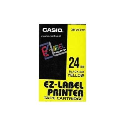 Casio páska do tiskárny štítků, Casio, XR-24YW1, originální
