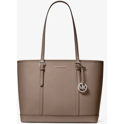 Michael Kors dámská kožená kabelka Jet Set hnědá