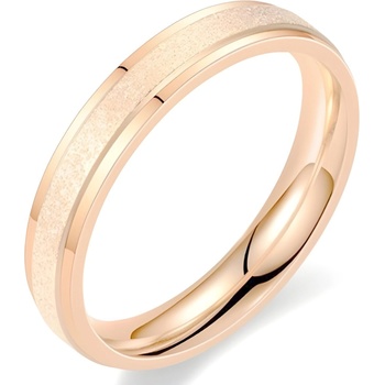 HARAHU Мъжки пръстен Sympathy - Златен / Розов / 49mm KP17527 (PR-17527)