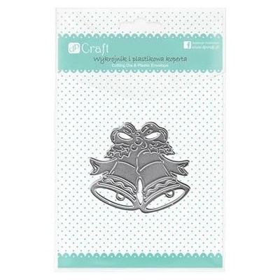 DP Craft Vyřezávací šablony zvonky 8,2 cm x 7,3 cm – Zboží Dáma