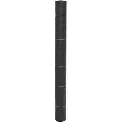 vidaXL Мембрана против плевели, черна, 1x150 м, PP (4005148)