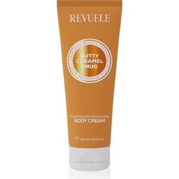Revuele Nutty Caramel Snug Fragranced Nourishing Body Cream подхранващ крем за тяло за жени 250ml