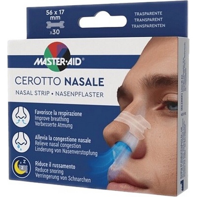 Master Aid Nosní náplasti 56 x 17 mm 30 ks