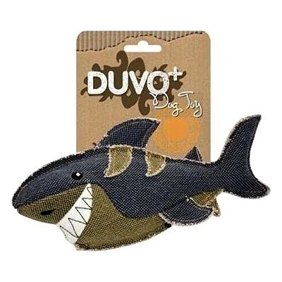 Duvo + Canvas hračka pro psy 21 x 12 cm žralok