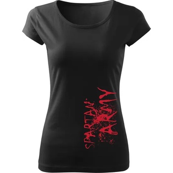 DRAGOWA дамска тениска с къс ръкав Redwar, черна, 150г/м2 (8365)