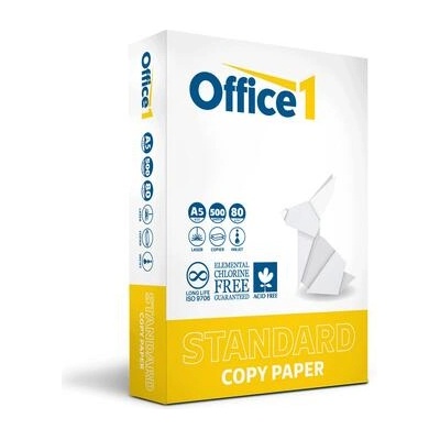 Office1 Копирна хартия Standard, A5, 80 g/m2, 500 листа