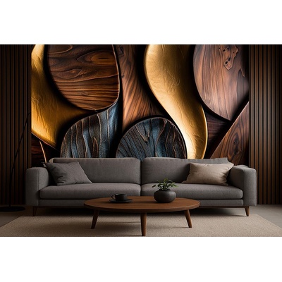 Стенен панел bamboo charcoal i Модел: 6670 i с непрекъсната или огледална шарка i uv лак